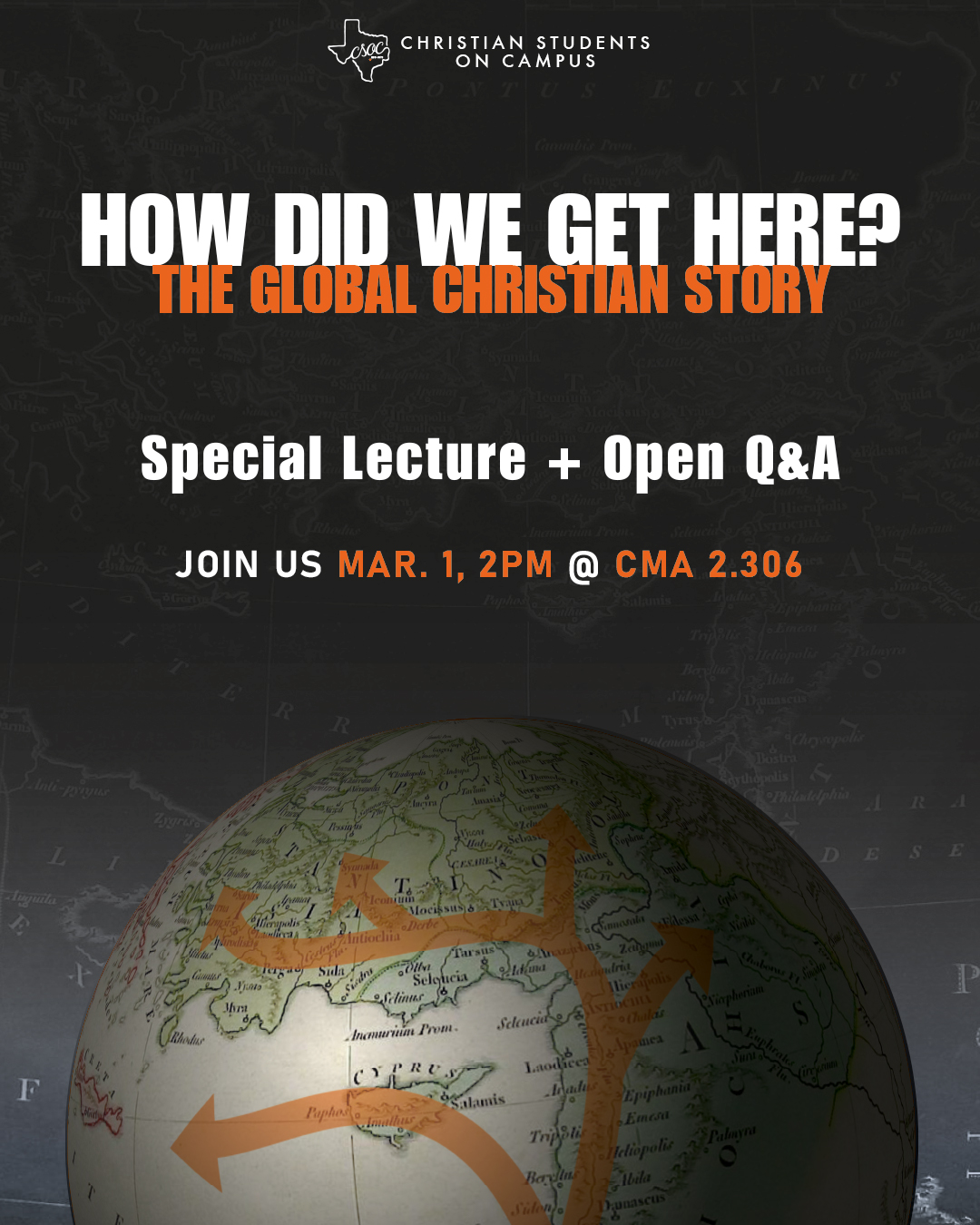 Christian Students on Campus (CSOC UT Austin) - The Global Christian Story Seminar